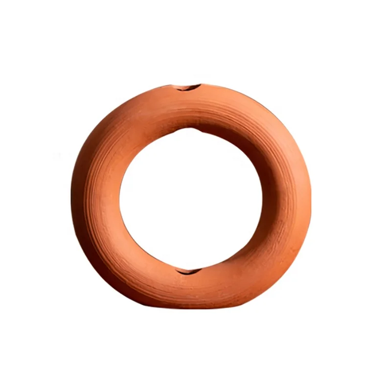 Современная креативная керамическая круглая Терракотовая Ваза для украшения дома в скандинавском стиле ваза с сушеными цветами