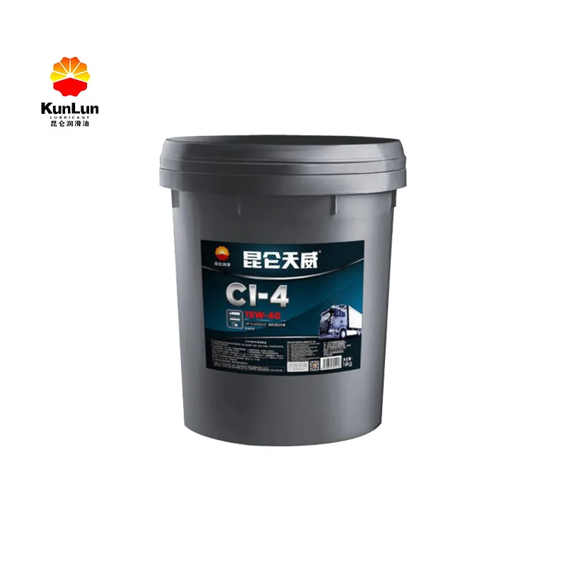 China National Petroleum Corporation ranked fourth in the world Kunlun Tianwei brand CI-4 15W-40 diesel engine oil 3.5KG/16KG/17