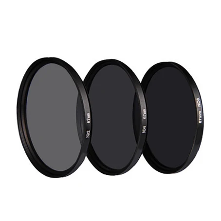 Variable ND Filter 67mm ND2 ND4 ND8 30 37 52 55 58 62 77 82mm