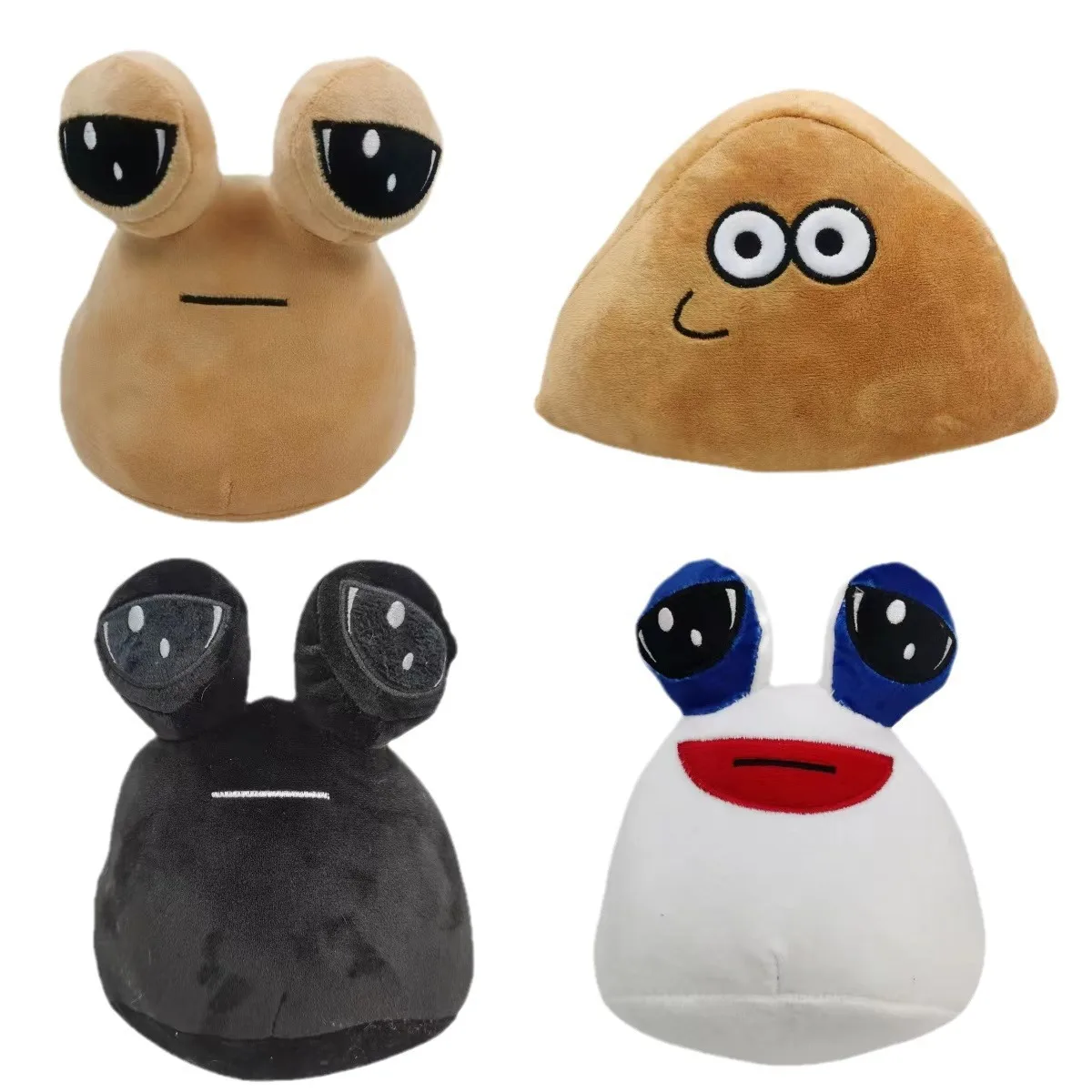 22CM High Quality My Pet Alien Stuffed Plush Stuffed Anime Toy Pou Plush Peripheral Derivatives Doll Halloween Christmas Gift