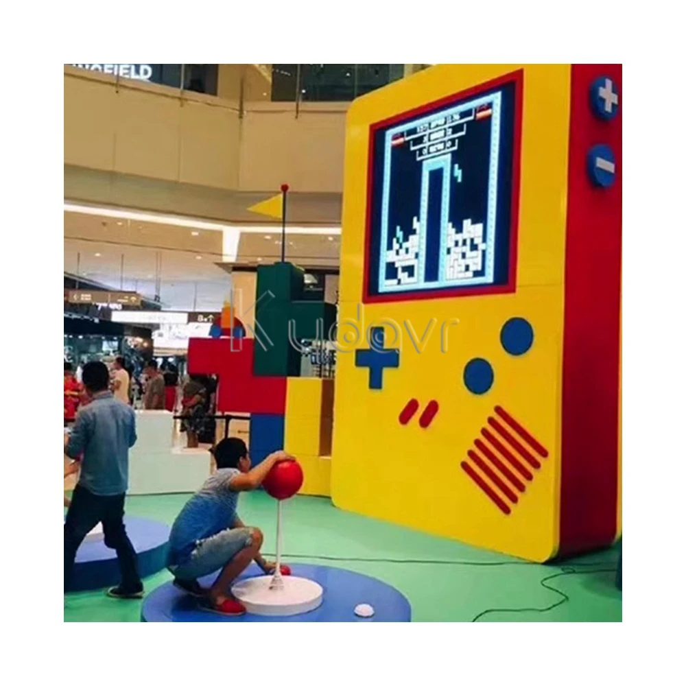 Outdoor indoor giant commercial amusement park electric luxury coin operated joystick interactive multi arcade game console
