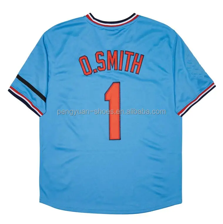 Best Quality #1 Ozzie Smith #20 Lou Brock #45 Bob Gibson Stitched Customizable American Baseball Jersey