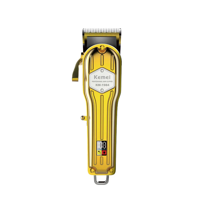 clipper kemei km 1984 New arrival lithium battery usb charging professional hair clippers for sale