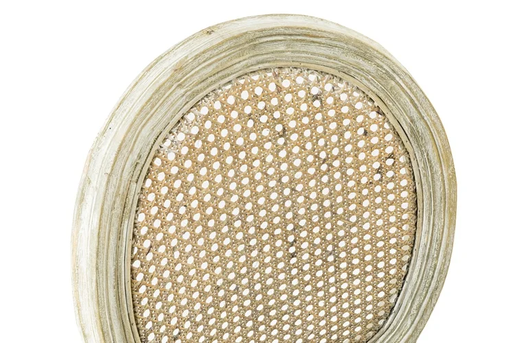 Классическое Античное винтажное французское мягкое тканевое деревянное дизайнерское открытое кресло с кожаной спинкой из ротанга обеденное кресло Louis