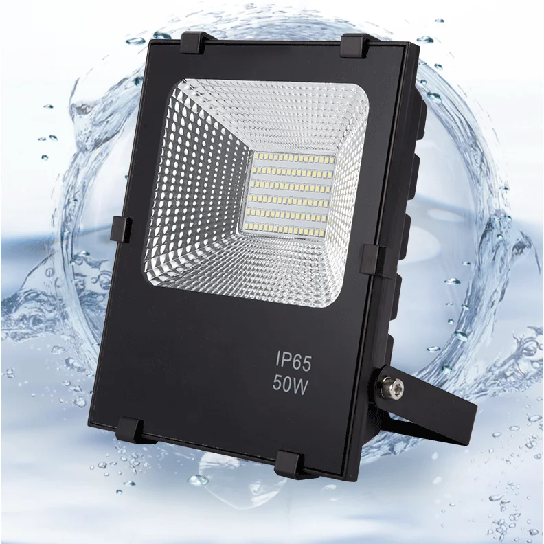 IP 66 50W Led Outdoor Flood Light With Fish Scale Reflector