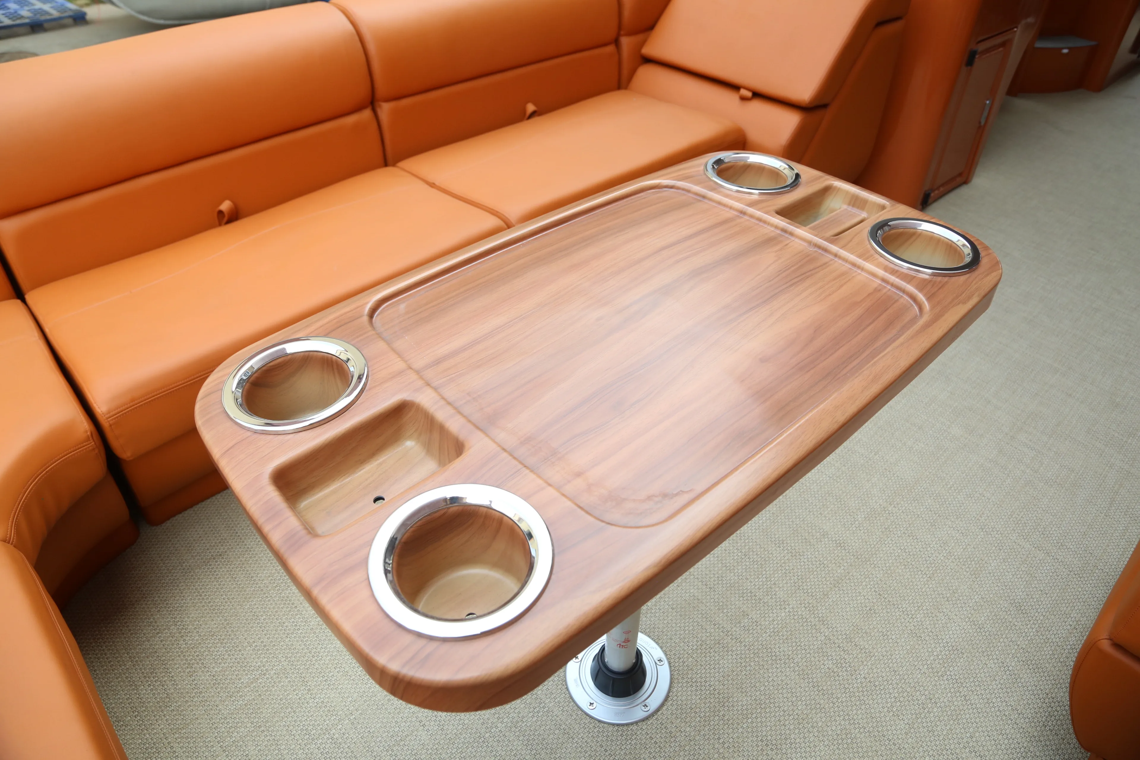 Kinocean Best selling party barge floating fishing pontoon boat for sale