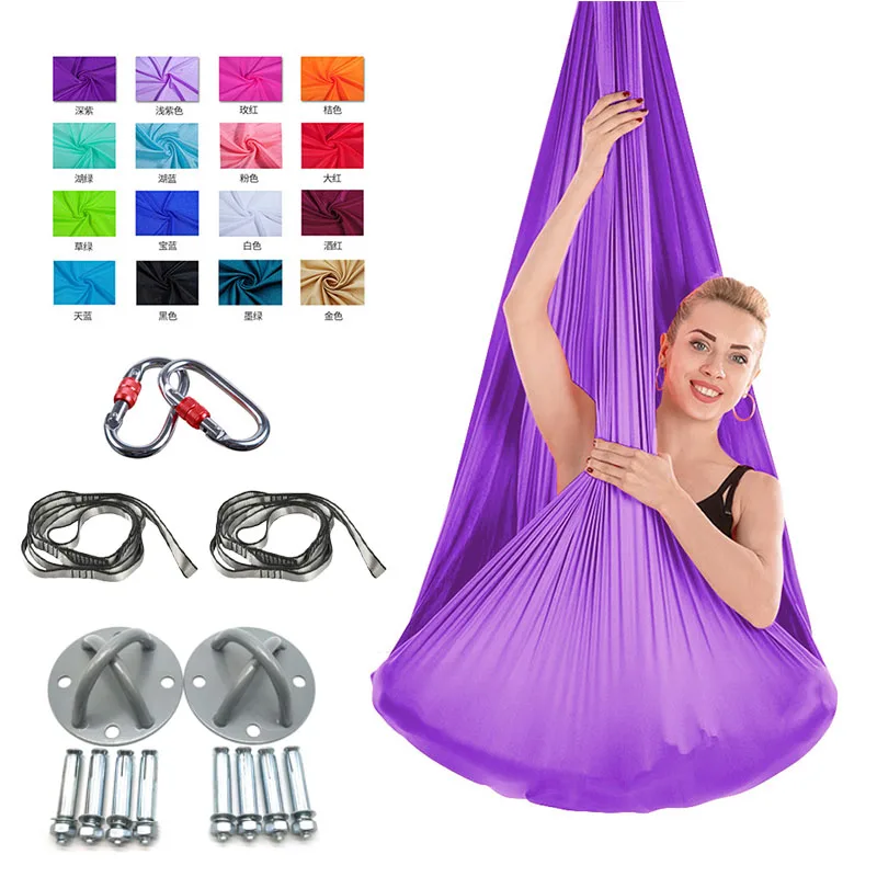 Swing Yoga Hammock Anti Gravity Ultralight Parachute Nylon Aerial Yoga Swing