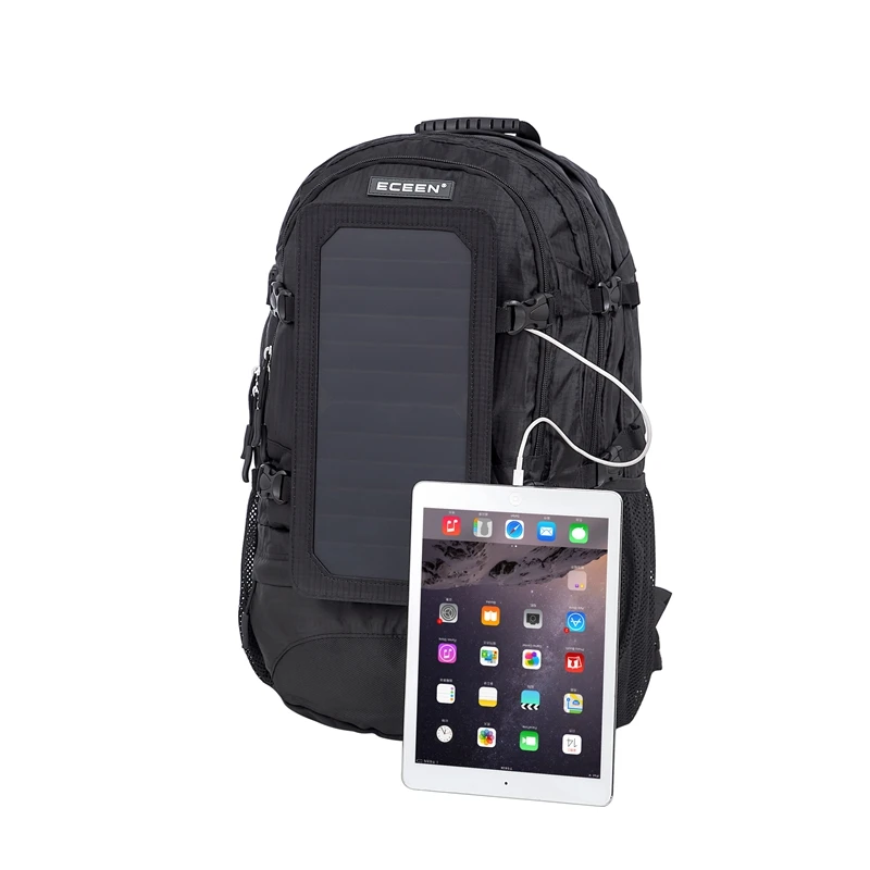 Заводской магазин, зарядка вашего телефона, рюкзак с солнечной батареей для пеших прогулок