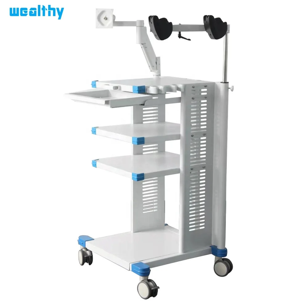 Gynecology Vagina Examination Endoscope cart Full Digital Video  Portable endoscopy Trolley