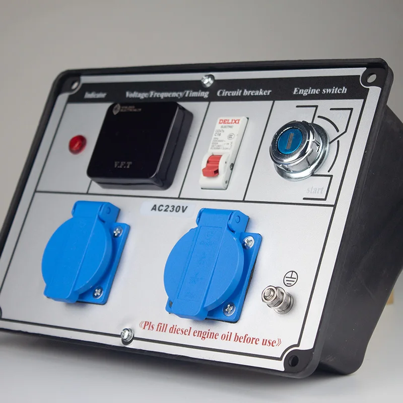 Gasoline and Diesel Generator Panel Genset Control Panel for 1kw-20kw Diesel Gasoline Petrol Generator GPBLT-1