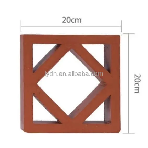Китайские классические декоративные полые кирпичи для