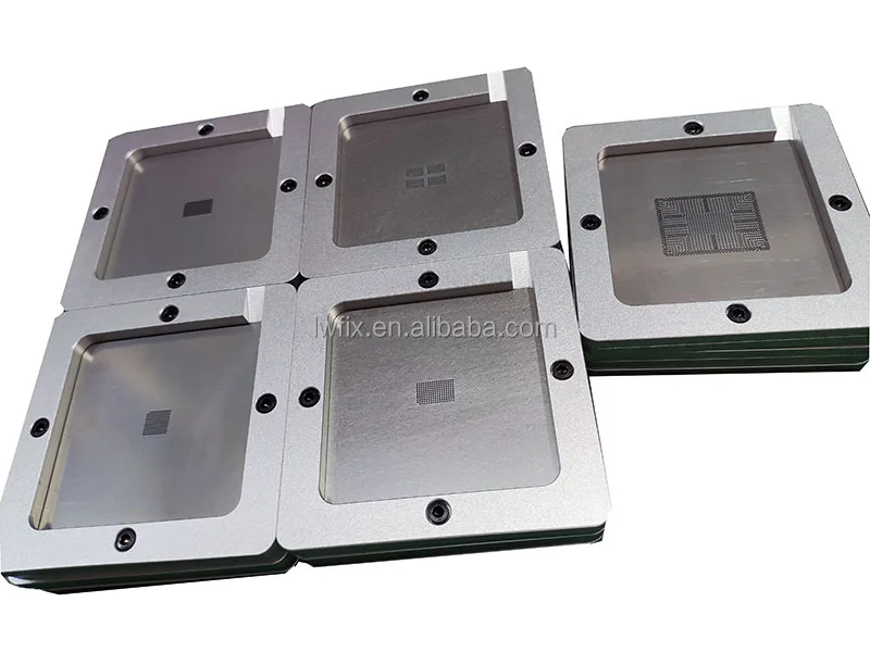 Universal 82mm BGA Reballing Station Kit with Magnet Stencil Holder for Electronics Production Machinery