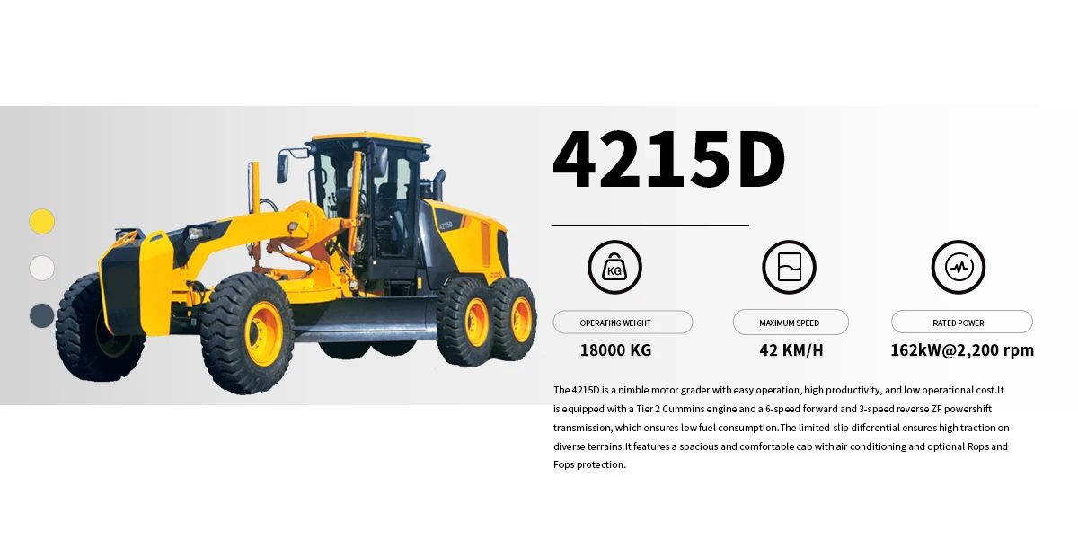Liugong 4215D Motor Grader with 162KW Cummins Engine New Condition on Sale for Road Construction Machine
