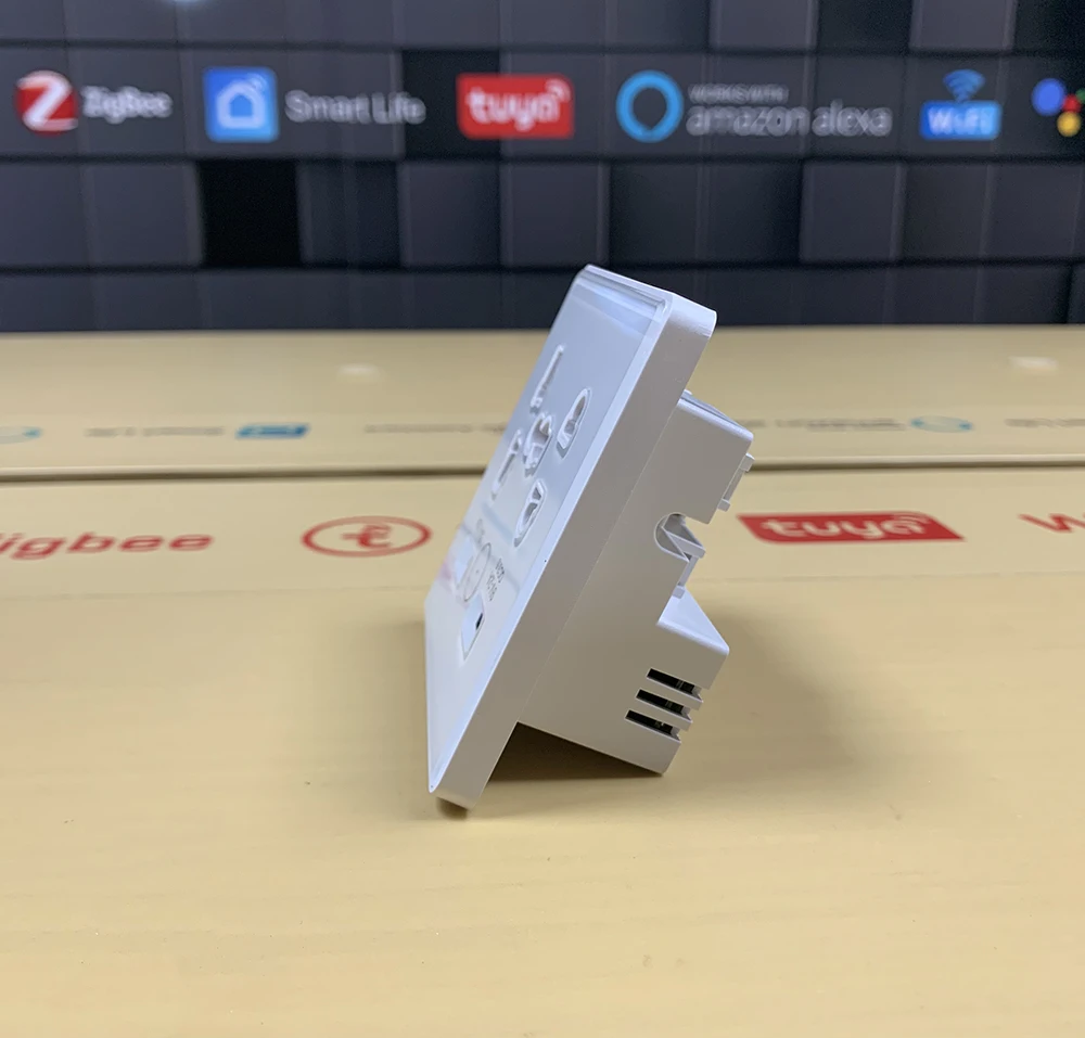 Универсальная настенная розетка TYSH умная с 2 Usb-портами 13 а Wi-Fi работает Alexa Google