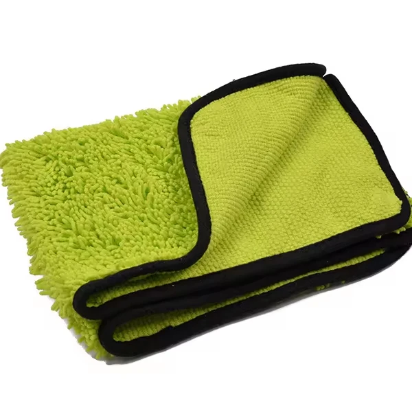wholesale Wholesale Microfiber Chenille Fabric thickened car towel 40*60 absorbent cleaning microfiber car wash towel