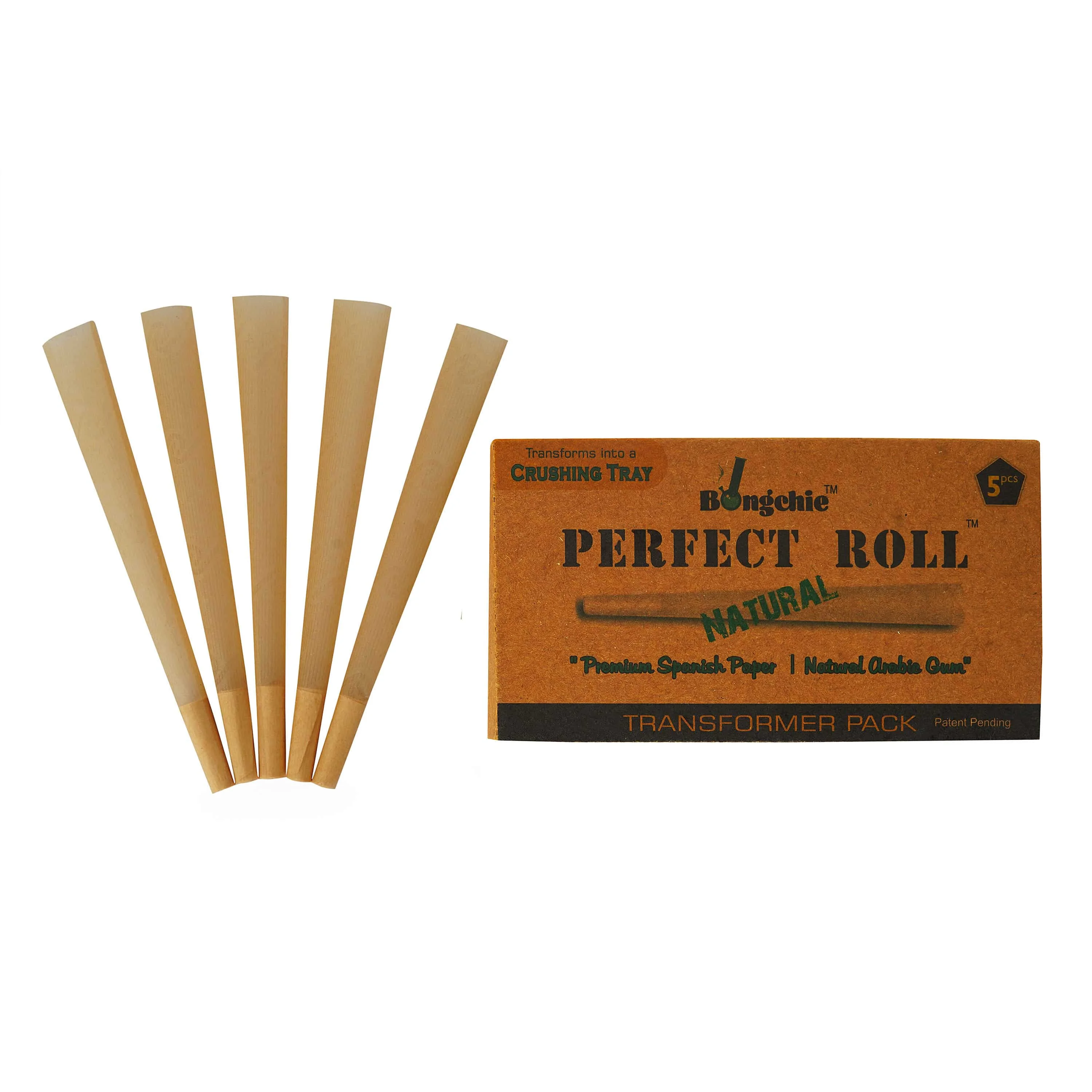 King Size unbleached Perfect Roll Transformer Pack