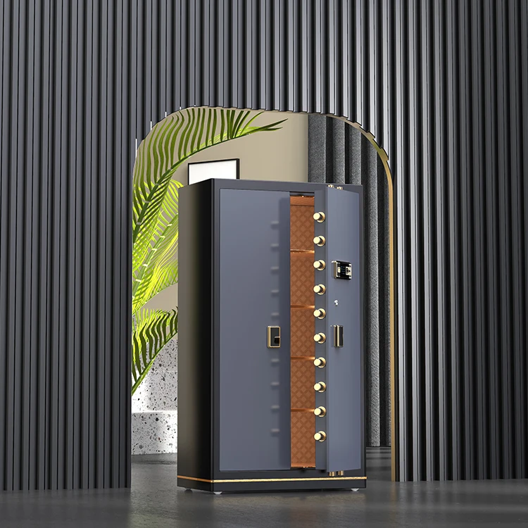 Factory supplies deposit security fingerprint smart safe box for money large vault safe box