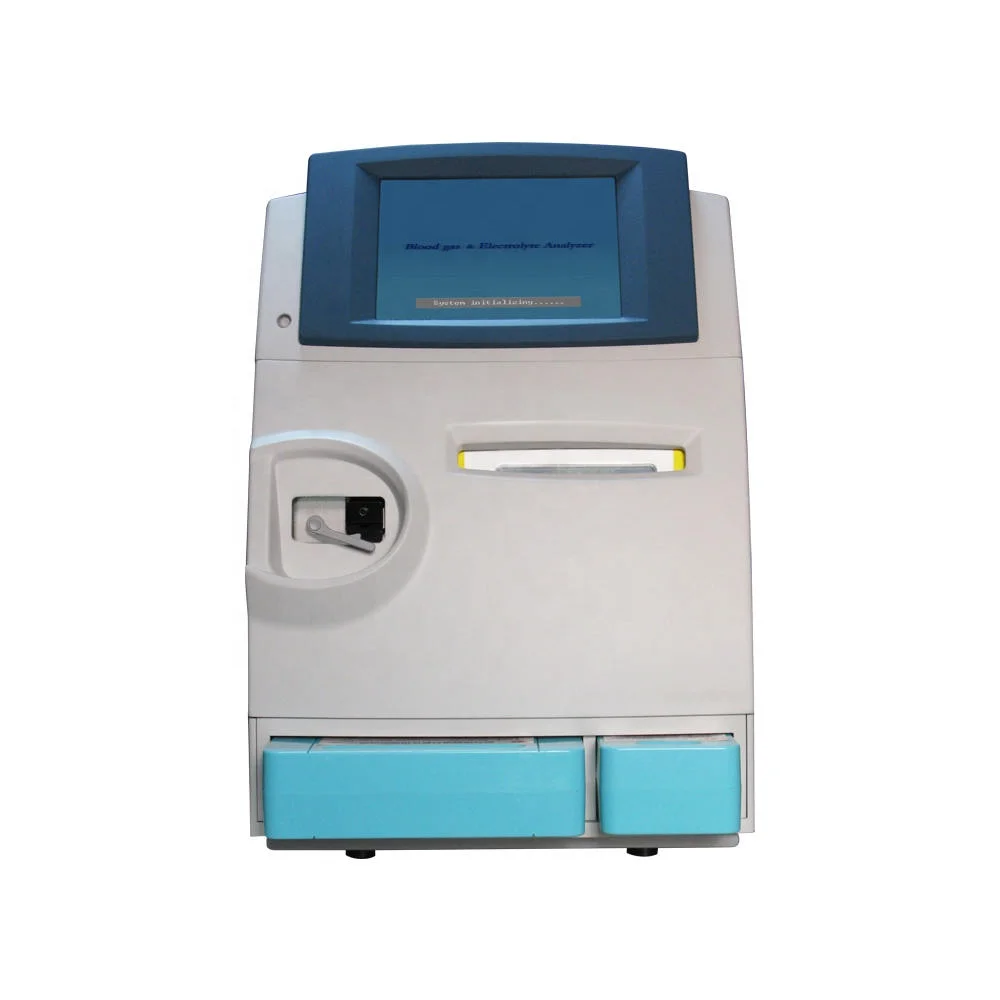 Clinical analytical instruments factory price ise electrode blood gas electrolyte blood gas electrolyte analyzer