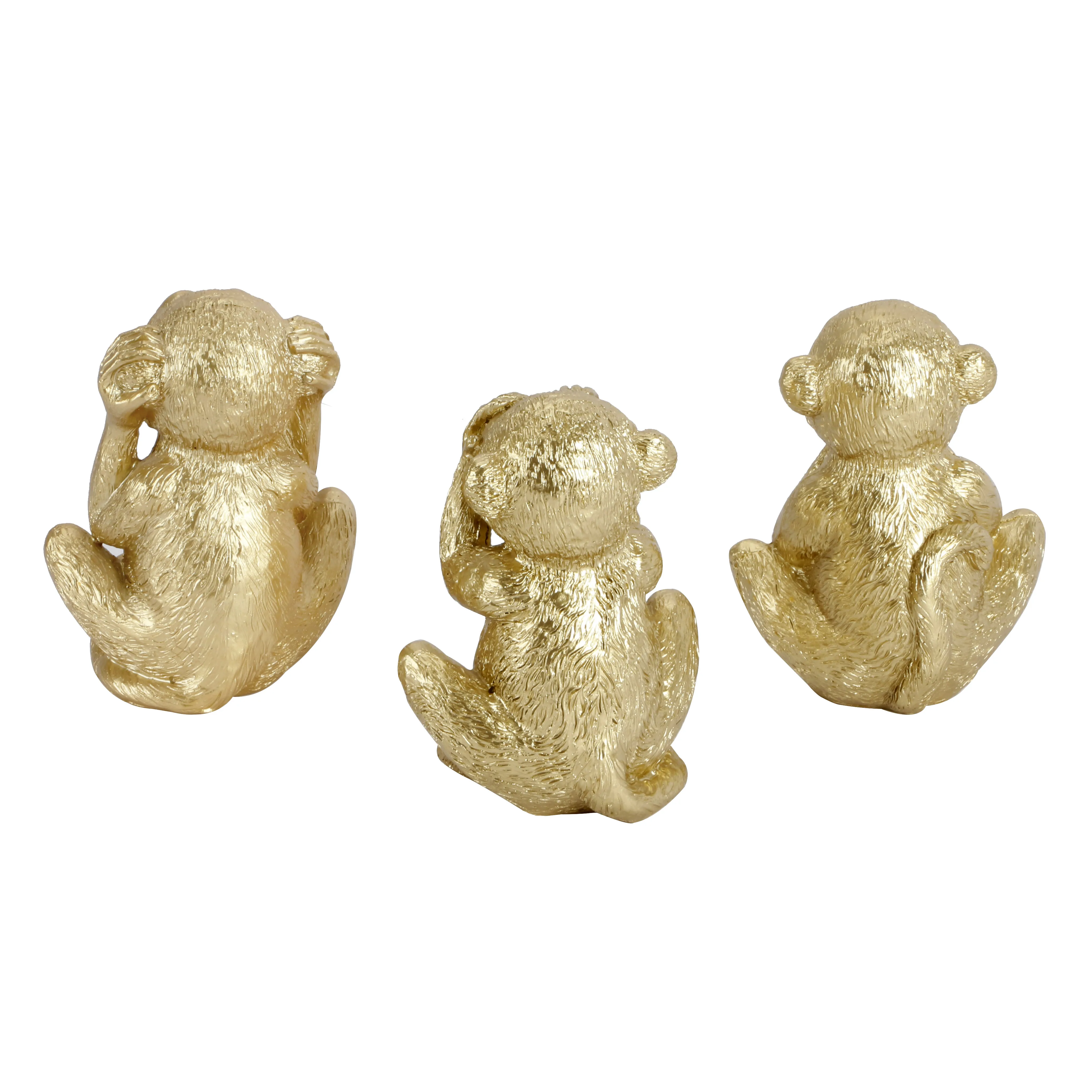 Home Accessories Monkey Ornament Decorations Polyresin resin monkey  Monkey Sculpture Figurine Statue