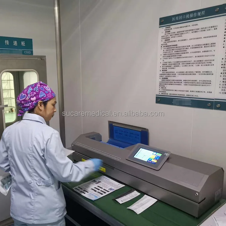 3 в 1 CSSD стерилизационная катушка для резки и герметизации печатная машина с сенсорным