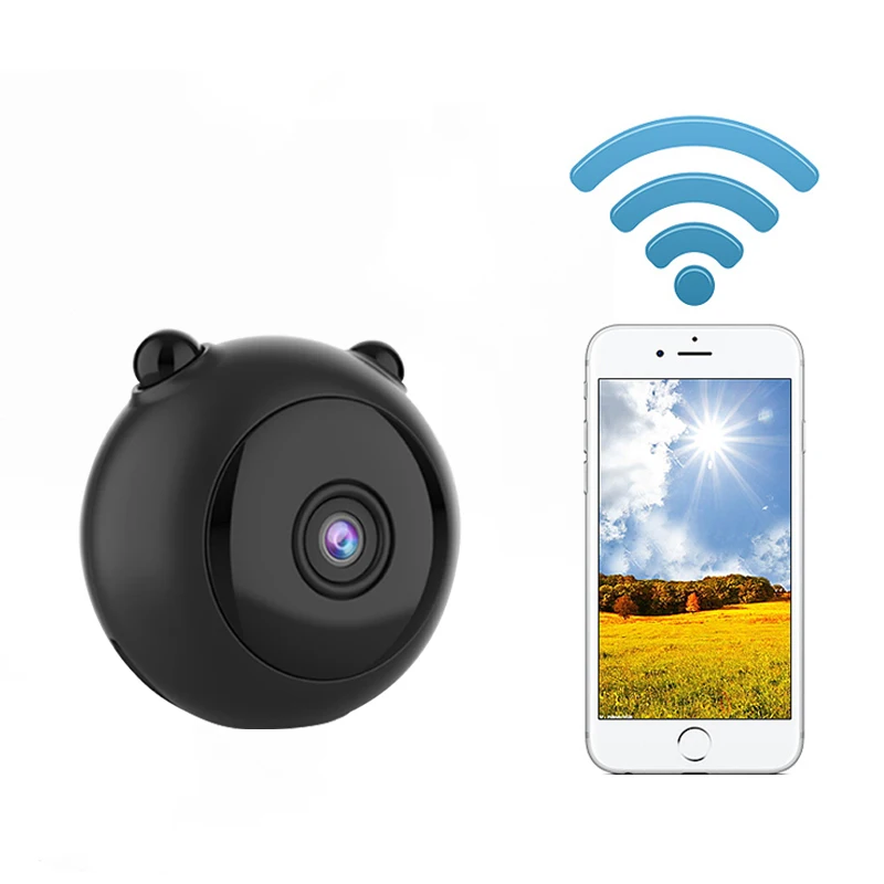 New wide view angle 360 degree fixed focus spy camera with night video