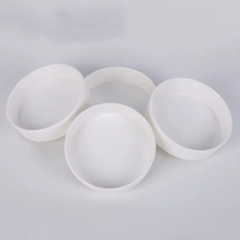 Top 4.5 Inch Plastic Tray Saucer White Dish Plate for Potted Plant Decoration Water Collection