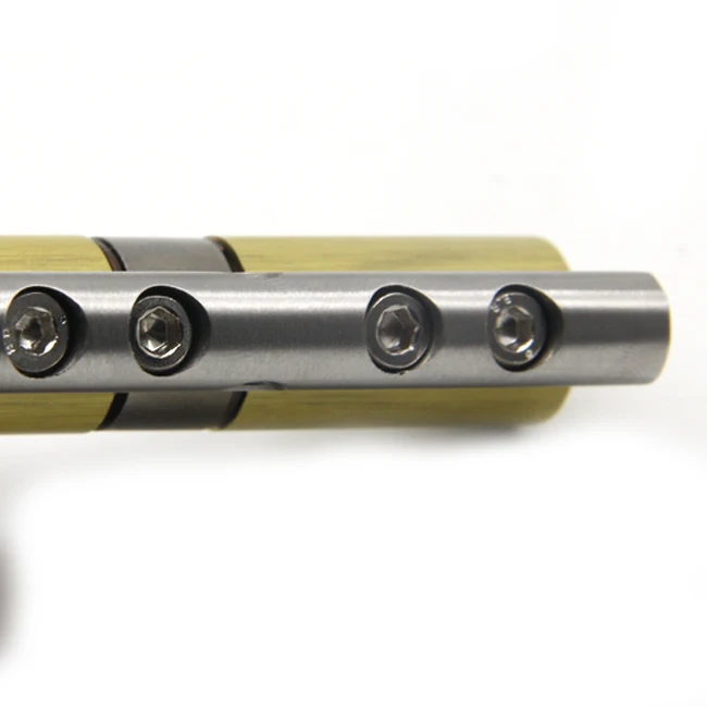 European Solid Brass Double Open Key Master safe lock Cylinder