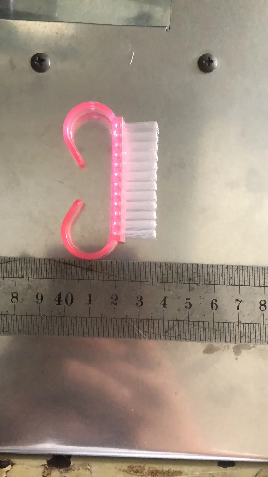 Color Nail Art Dusting Dust Remove Small Size Mini Plastic Cleaning Brush Pedicure Nail Art Care Cleaning Tools