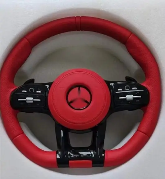 OEM Mercedes-Benz carbon fiber steering wheel for Benz A B C E Class GLA GLC GLE CLA AMG
