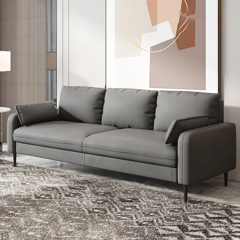 Modern Italiano SF-34 3-Seater Loveseat Comfortable Relaxing Reading Sofa Couch for Living Room Elegant Modernos Furniture