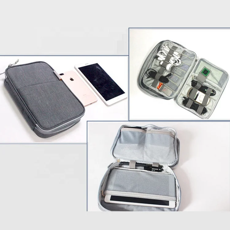 Popular Eco-Friendly Waterproof Portable Organizer Flash Drive Case Foldable Hanging Bag Living Room Storage Packaged Polybag