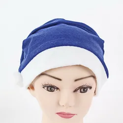 Взрослая красная обычная шапка Санта/детская Рождественская одежда шапка Санта