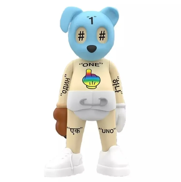 Custom Vinyl Toy 3D Pvc Vinyl  Figure Designer Art Vinyl Figure Manufacturer