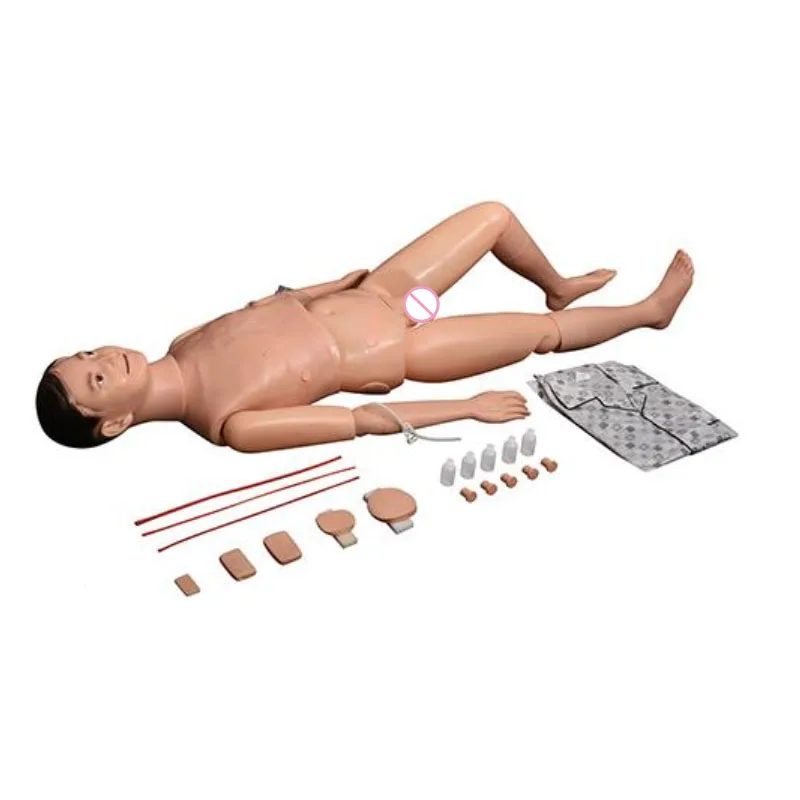 Nursing Training Multifunctional Patient Care Manikin(Male) for Medical Education