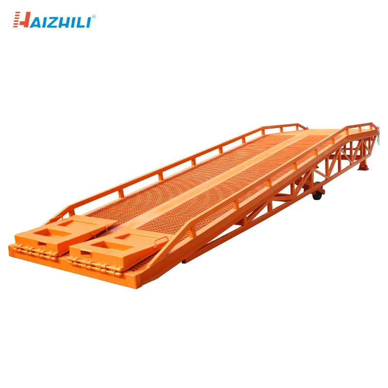 HaizhiLi Handling Equipment Hot sale general industrial equipment yard ramp lifting system dock leveler