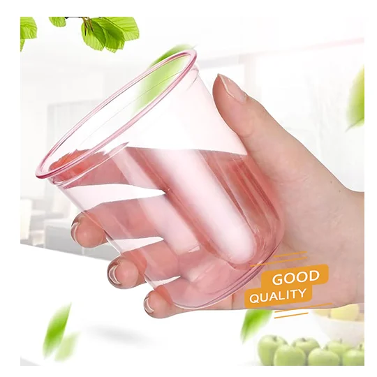 Plastic Wine Glasses Cup and Clear Classic PET Cup for Meeting