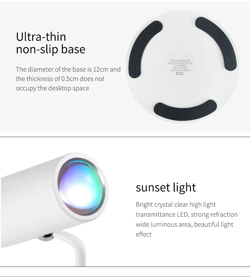 Портативная USB аккумуляторная маленькая светодиодная Складная Настольная лампа для защиты глаз с сенсорным затемнением кабинета в