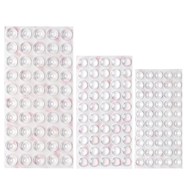 Self Adhesive Round Silicone Rubber Bumpers Anti Slip shock absorber Feet Pads Damper