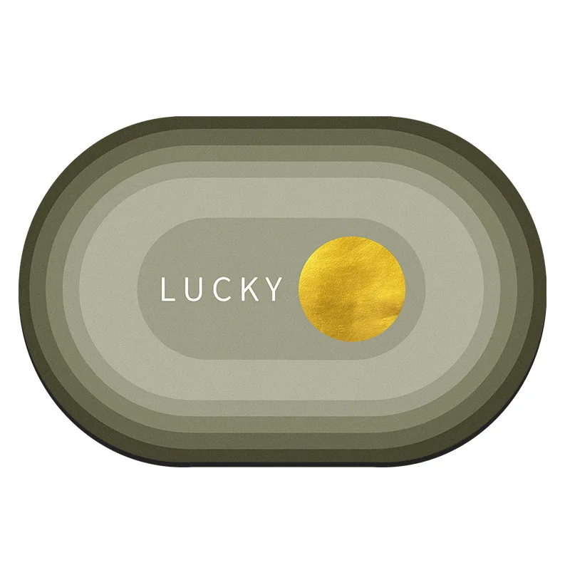 Factory price wholesale custom bathroom anti slip absorb diatomite bath mat quick drying super absorbent floor mat