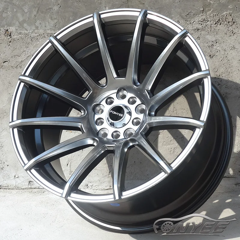 F99572 Fonyee wheels for auto latest modified design alloy wheels high quality car rims popular pattern mags