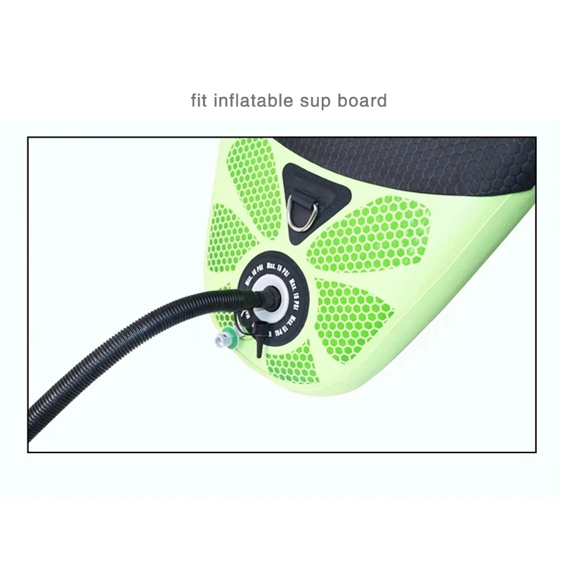 black inflatable boat valve adaptor fishing boat sup board kayak inflation valve connector nozzle high pressure pump accessory