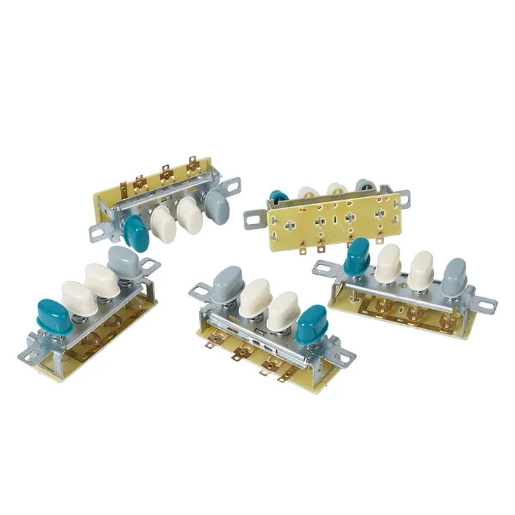 Reasonable Price Home Appliance Fan Spare Parts Keyboard 4 Position 3 Speed Mechanical Button Switch