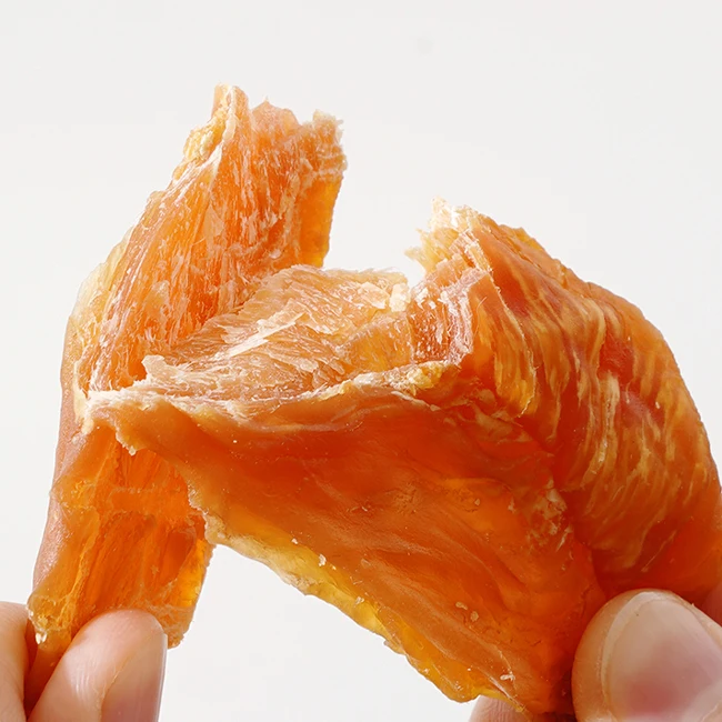 OEM ODM China manufacture (supplier) unique oriental healthy Chicken jerky individual Dried Chicken Strip pet snack