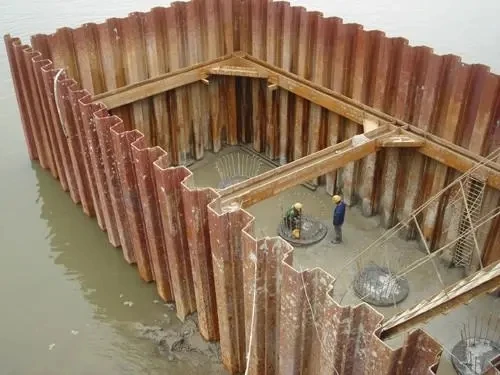 S275 S355 S390400x100x10.5mm Z U type 2 carbon Ms hot cold rolled steel sheet piling piles for construction