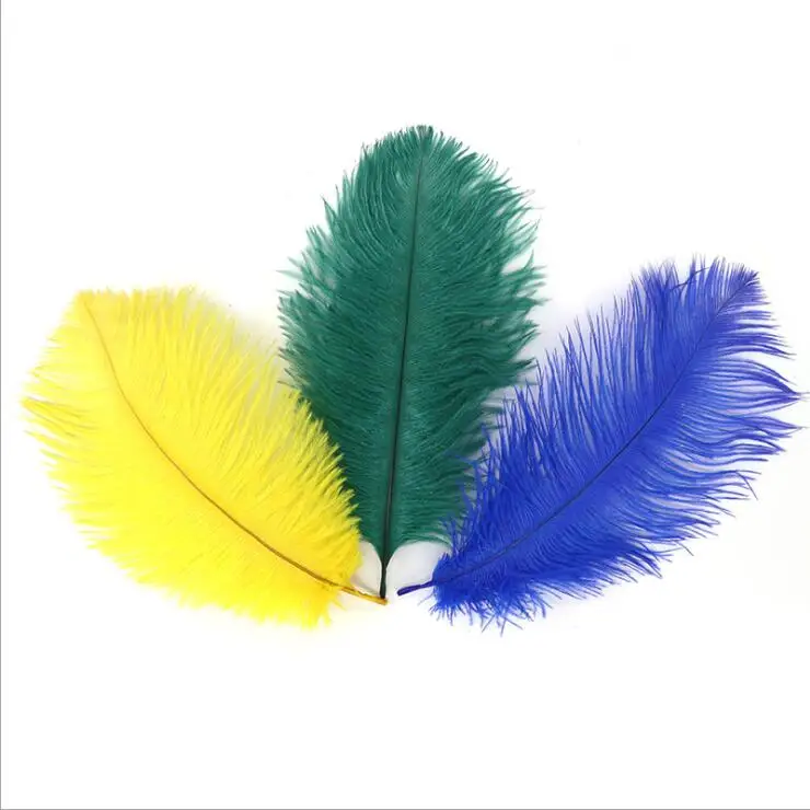 RT148 Bleached Dyed olored Decoration Ostrich Feathers
