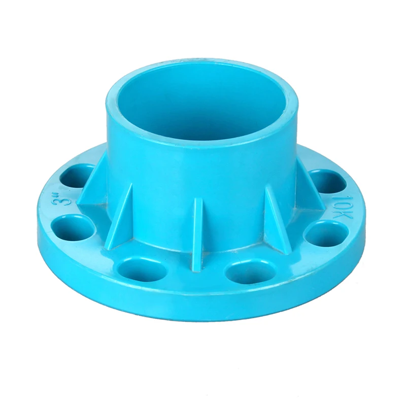 75 100 125 150 160 200 250 PVC Wall plastic flange connector pipe fitting casing bushing pipe ventilation pipe short end flange