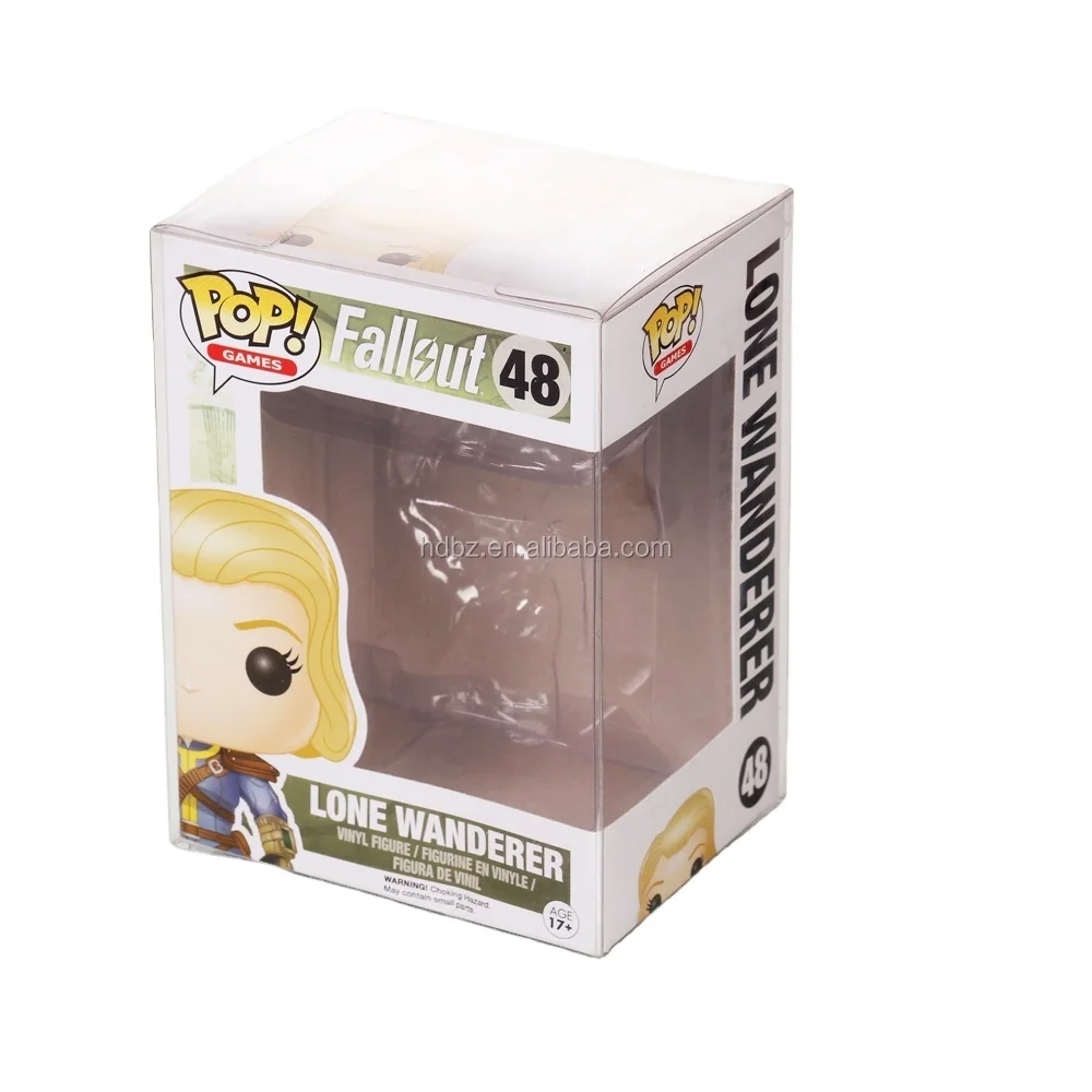 Изготовленный на заказ 4 '6' 10 'пластиковый ящик прозрачный для sherlock funko pop protect box
