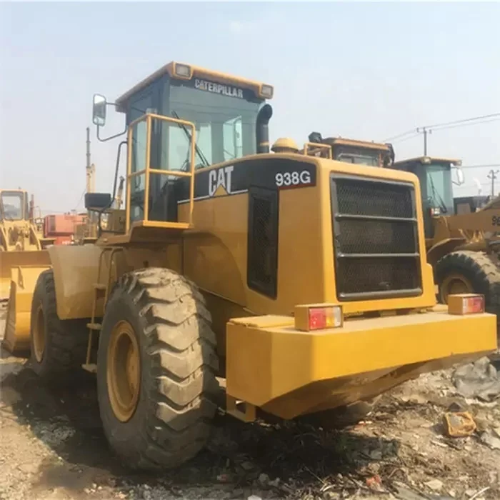 used engineering & construction machine cheap caterpillar 938g wheel loader cat 938 hydraulic front payloader
