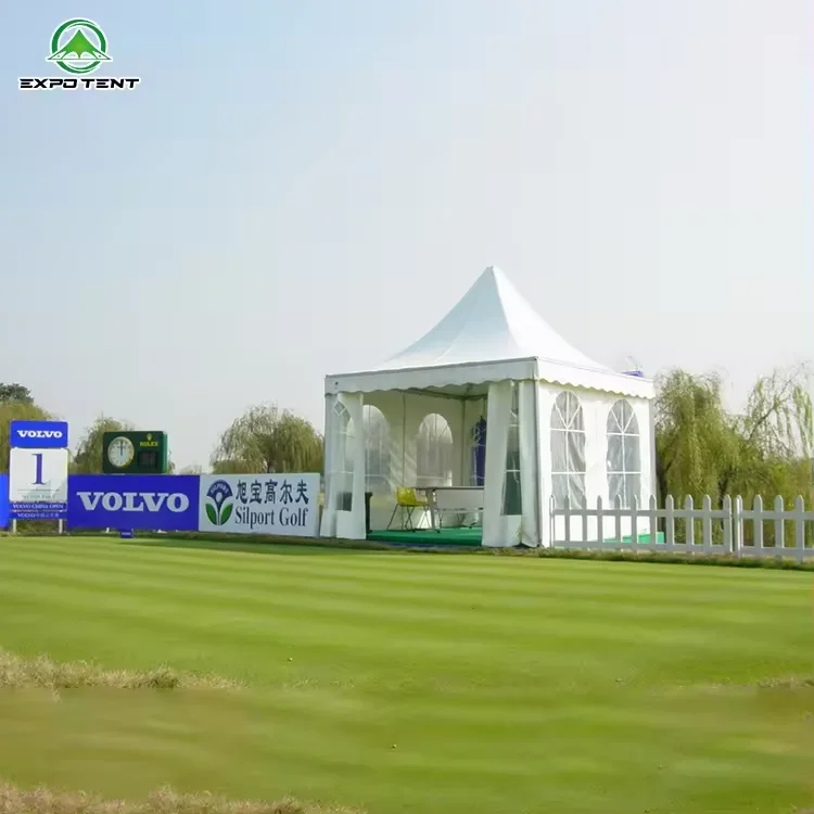 PVC Pagoda Wedding Party Tent Canopy Tent Custom Exhibition Pagoda Tent Outdoor Sport Activities
