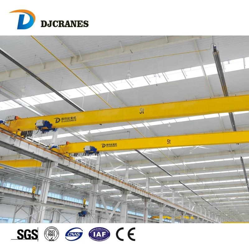 China Eot Crane Hd Model Electric Single Girder Overhead Crane